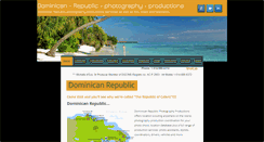 Desktop Screenshot of dominican-republic-photography-productions.com